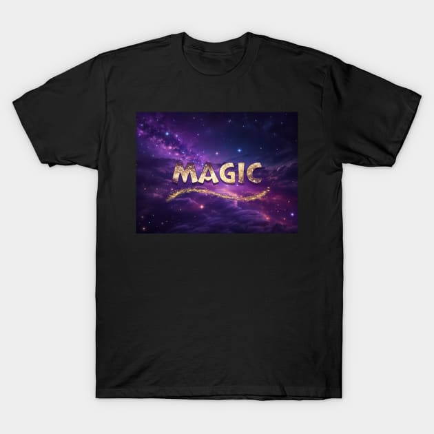 Purple Magic T-Shirt by KEWDesign